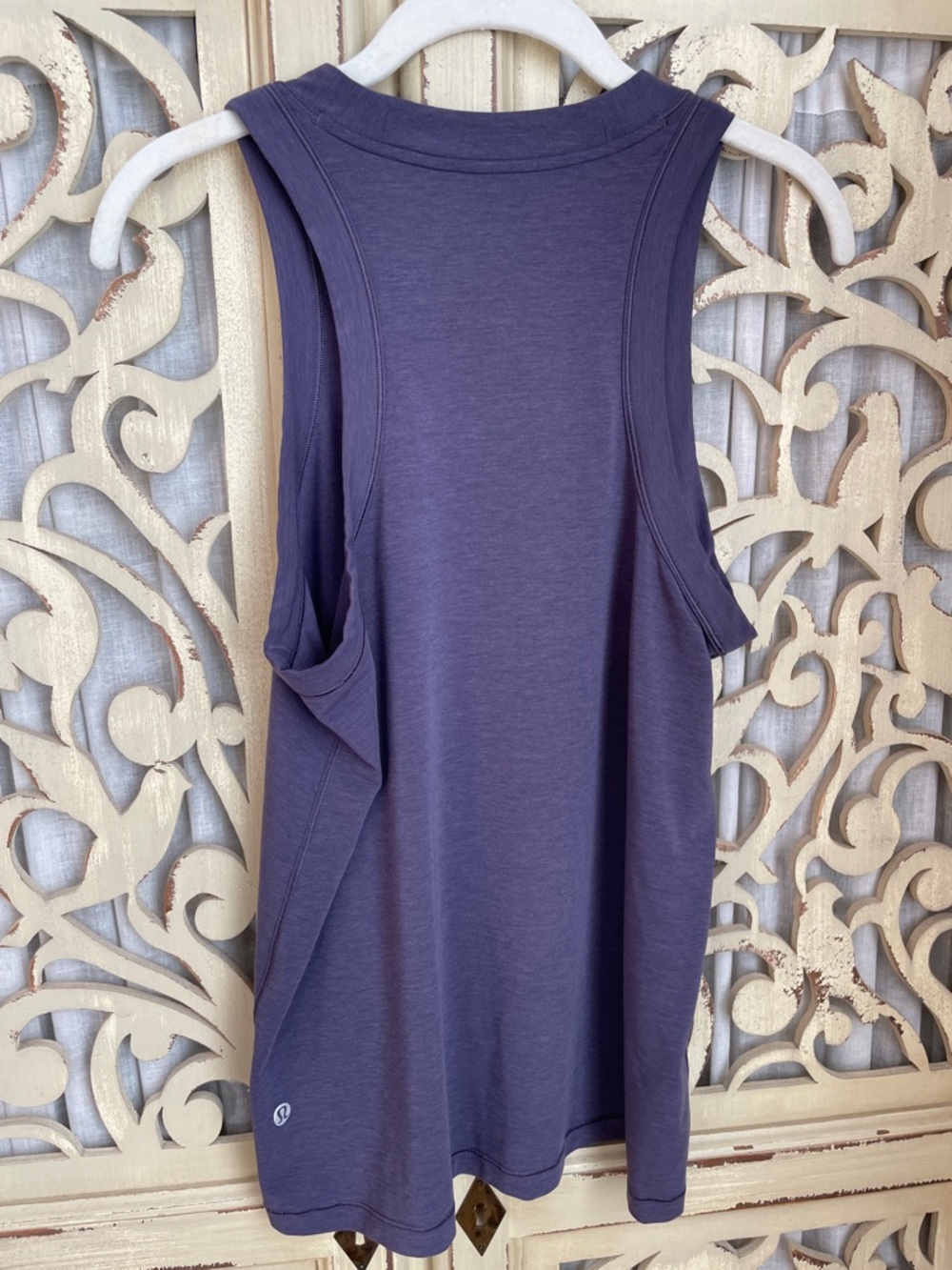 LULULEMON Women's Jersey training tank top atmospheric purple size 8 - Picture 3 of 3